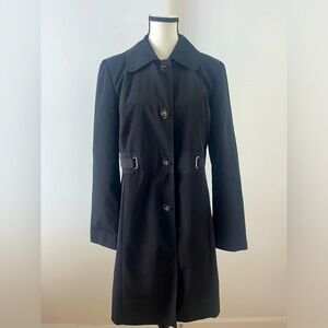 Anne Klein Black Trench Coat